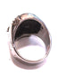 Anillo Acero Calavera Cicatrices Frontal-Lateral - URA Moto