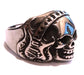 Anillo Acero Calavera Guitarra - URA Moto