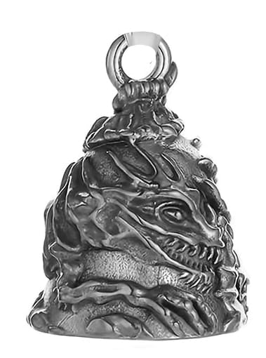 Campana Motera Dragón - Amuleto de Protección Biker