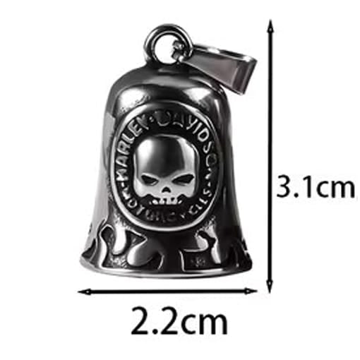 Campana Motera Harley-Davidson - Amuleto de Protección Biker