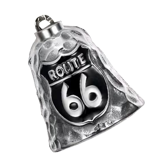 Campana Motera Ruta 66 - Amuleto de Protección Biker