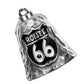 Campana Motera Ruta 66 - Amuleto de Protección Biker