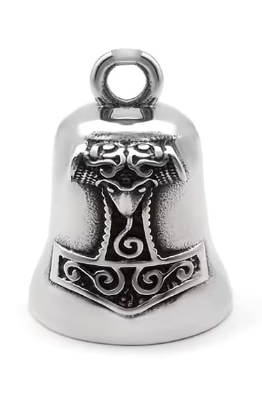 Campana Motera Martillo de Thor - Amuleto de Protección Mjolnir
