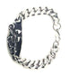 Pulsera Acero Ancha Placa Moto Esqueleto - URA Moto