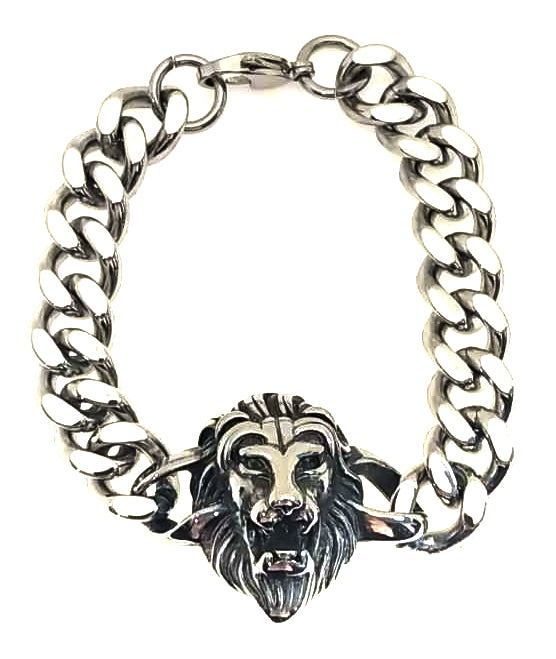 Pulsera Acero Inoxidable León - URA Moto