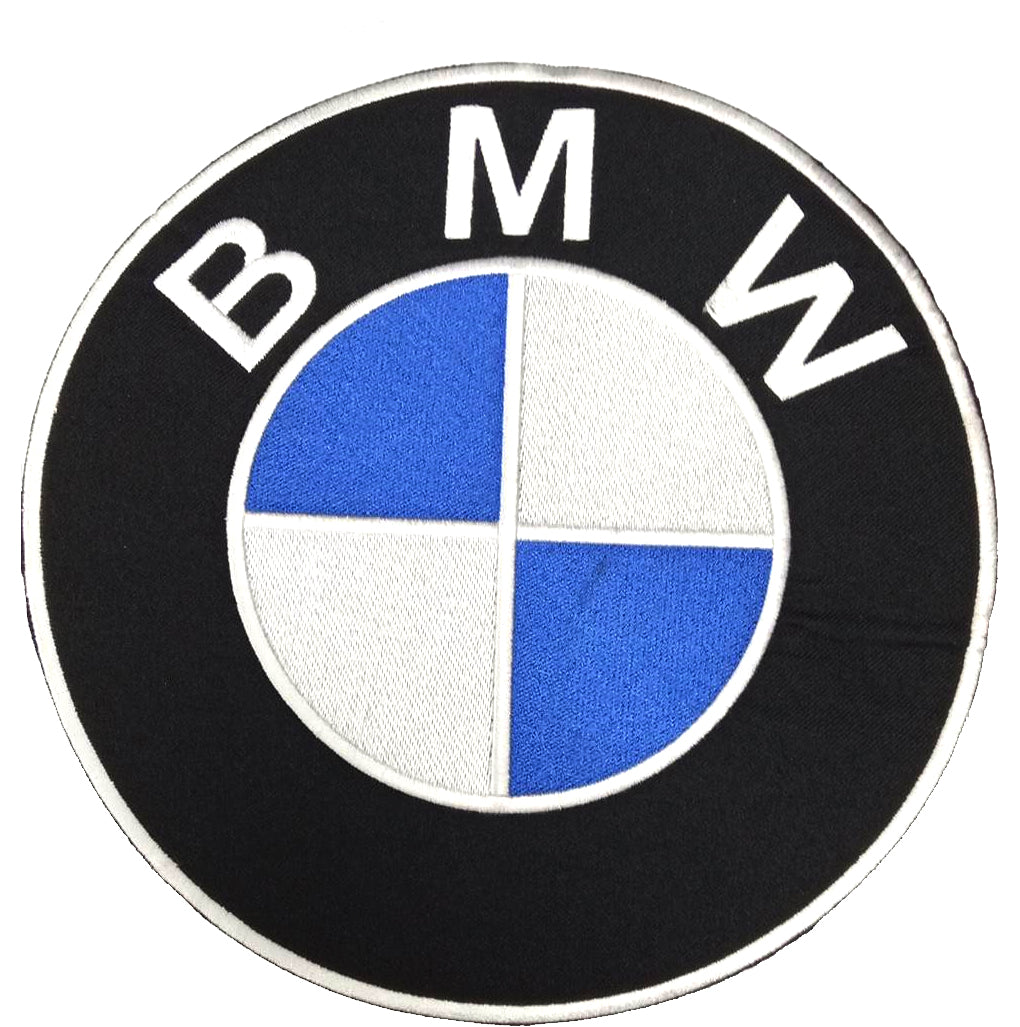 Parche Bordado BMW Grande - URA Moto