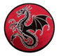 Parche bordado Termoadhesivo Dragón Negro