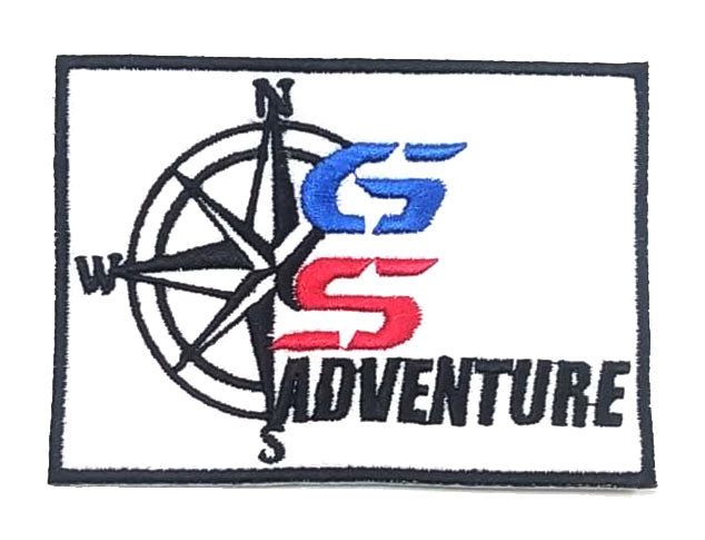 Parche Bordado Termoadhesivo GS Adventure - URA Moto