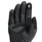 Guante Touring Verano X-RING Negro CE Rainers | Piel Rejilla Táctil