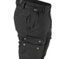Pantalón Vaquero Moto Rainers ZACK-N Negro CE AA | Protecciones Rodilla Nivel 2