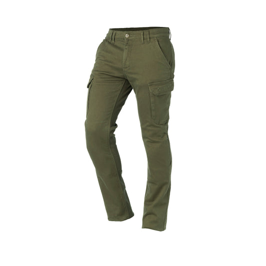 Pantalón Vaquero Moto Rainers ZACK-V Verde CE AA | Rodilla Nivel 2