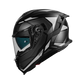 Casco moto Integral CMS GTRS VELOCE Ice White - URA Moto
