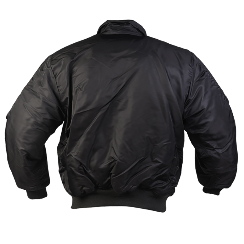 Chaqueta Bomber Army Surplus Heavy CWU Negra - URA Moto
