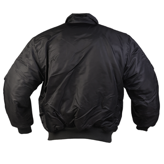 Chaqueta Bomber Army Surplus Heavy CWU Negra