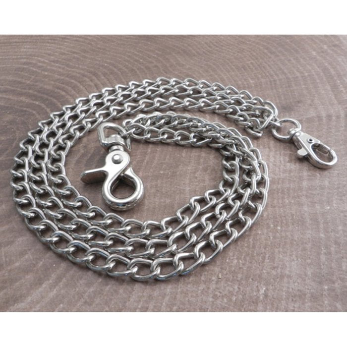 Cadena para billetera triple cromada Amigaz Splicer - URA Moto