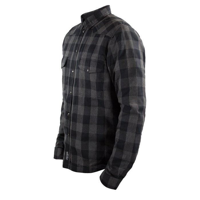 Camisa John Doe Motoshirt Gris/Negro XTM CE AAA