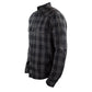 Camisa John Doe Motoshirt Gris/Negro XTM CE AAA