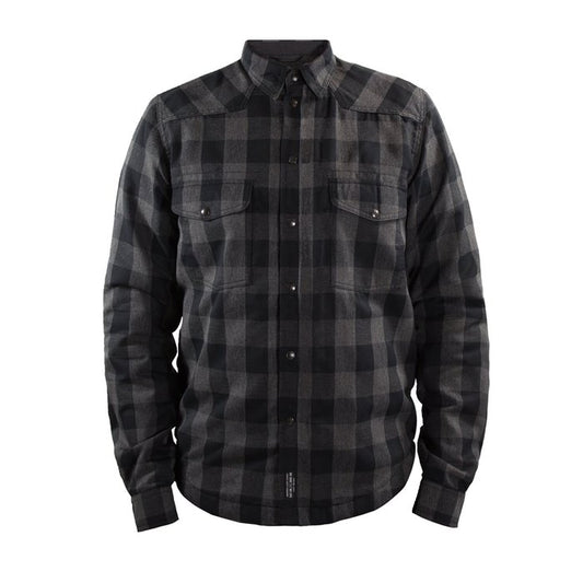 Camisa John Doe Motoshirt Gris/Negro XTM CE AAA