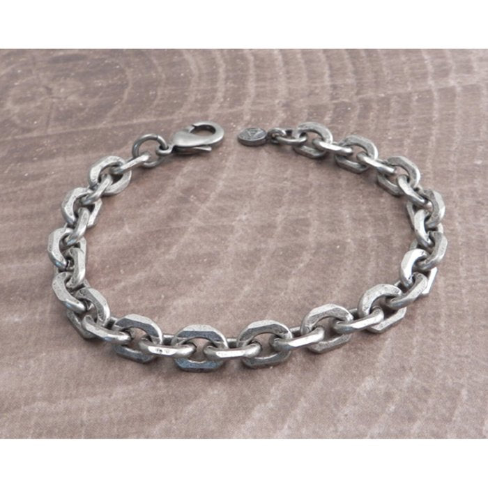 Pulsera de caballero de hierro plano AmiGaz