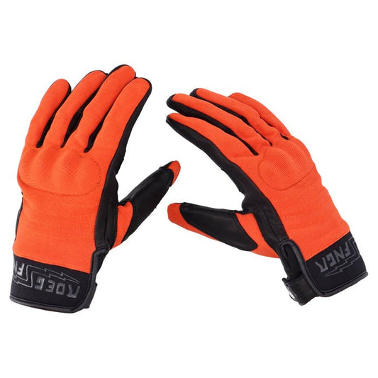 Guantes Roeg FNGR Naranja Textil CE Verano