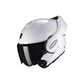 Casco Scorpion EXO-Tech Evo Blanco Modular ECE