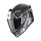 Casco Scorpion Covert FX Skullz Negro Mate ECE