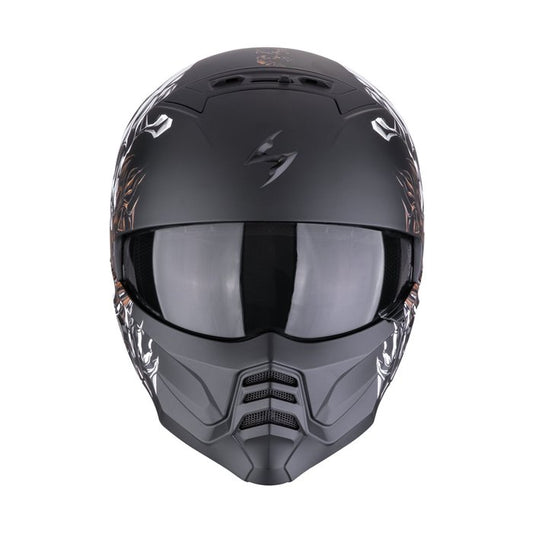 Casco Scorpion EXO-Combat II Genesis Negro Mate ECE