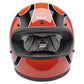 Casco Biltwell Gringo Comp Llamas Naranjas