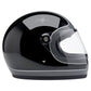 Casco Biltwell Gringo S Gris Tormenta Tracker Brillante