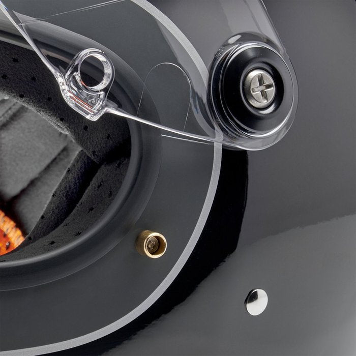 Casco Biltwell Gringo S Gris Tormenta Tracker Brillante