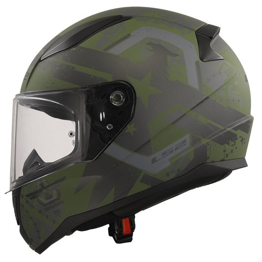 Casco LS2 FF353 Rapid II Thunder Birds Militar