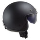 Casco LS2 OF601 Bob II Solid Negro Mate