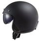 Casco LS2 OF601 Bob II Solid Negro Mate