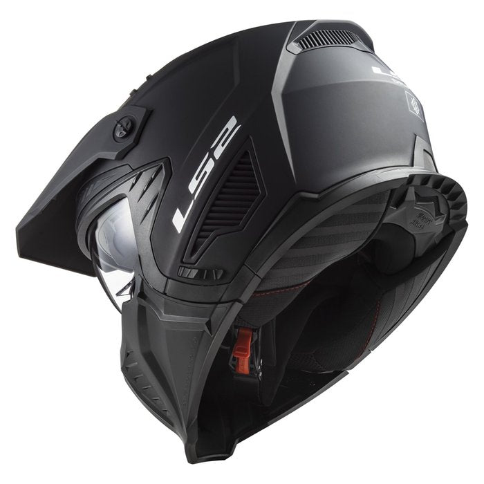 Casco LS2 OF606 Drifter Solid Negro Mate - URA Moto