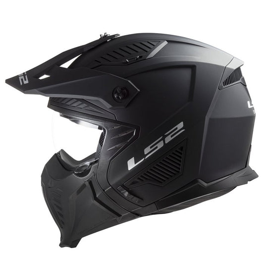 Casco LS2 OF606 Drifter Solid Negro Mate