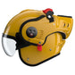 Casco Roof Boxer Alpha Amarillo Modular Fibra ECE