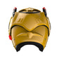 Casco Roof Boxer Alpha Amarillo Modular Fibra ECE