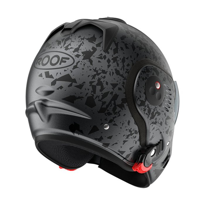 Casco Roof Boxer Alpha Grafito Mate Fibra ECE