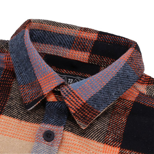 13 1/2 Franela de acero color sangre de buey