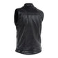 Chaleco John Doe Storm Cuero Perforado CE AAA Biker - URA Moto
