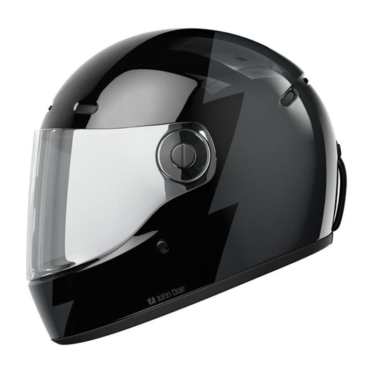 Casco John Doe JD/ONE Signature Negro/Gris Integral ECE 22.06