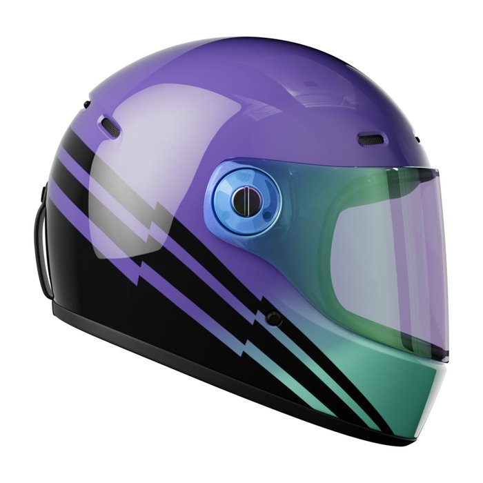 Casco John Doe JD/ONE Spectral Morado Integral ECE 22.06