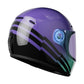 Casco John Doe JD/ONE Spectral Morado Integral ECE 22.06