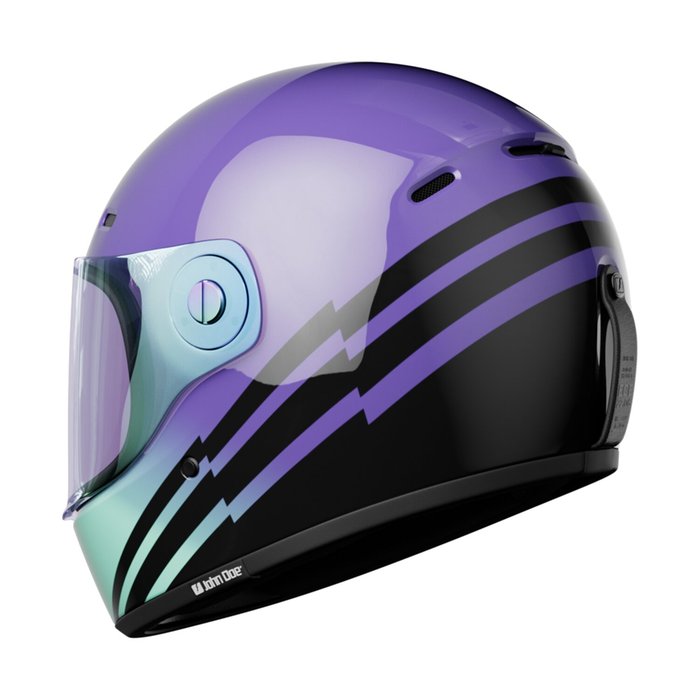Casco John Doe JD/ONE Spectral Morado Integral ECE 22.06