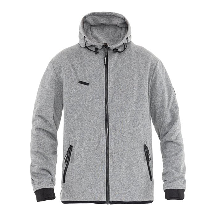 Sudadera con capucha John Doe XTM V3 gris jaspeado