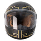 Casco By City 90 Degrees Carbon Dorado Modular Fibra ECE 22.06 - URA Moto