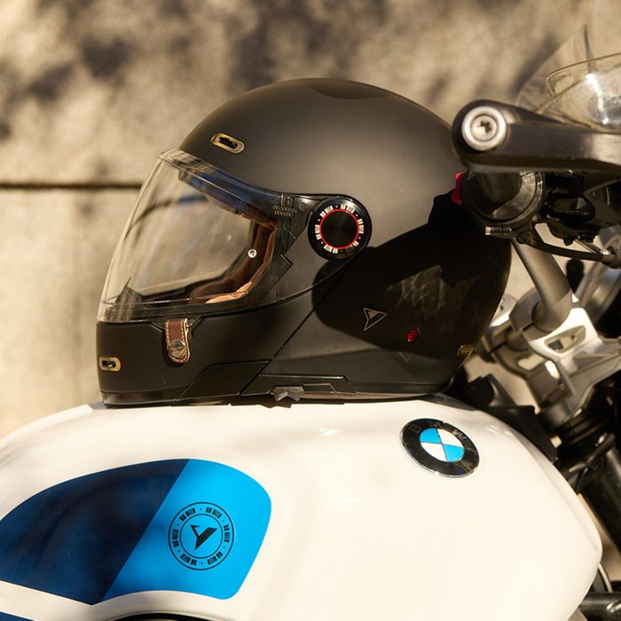 Casco By City 90 Degrees Negro Mate Modular Fibra Vidrio - URA Moto