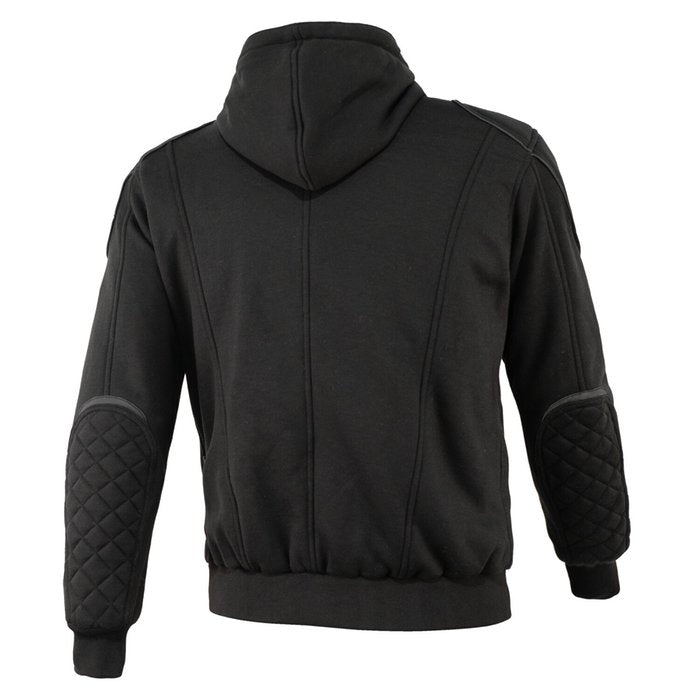 Chaqueta By City Street Cool negra moto piel perforada - URA Moto