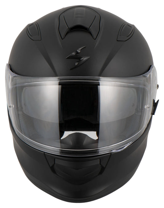 Casco Scorpion EXO-491 Solid Negro Mate ECE