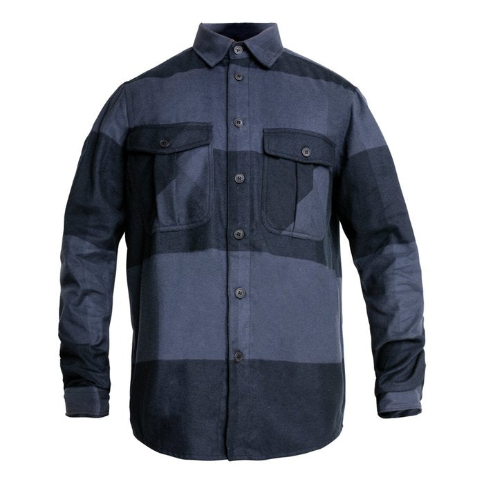 Camisa John Doe Motoshirt Bick Block Gris/Negro CE AAA